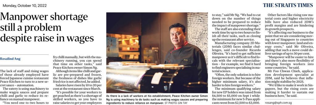 Chef Simon Ng Straits Time